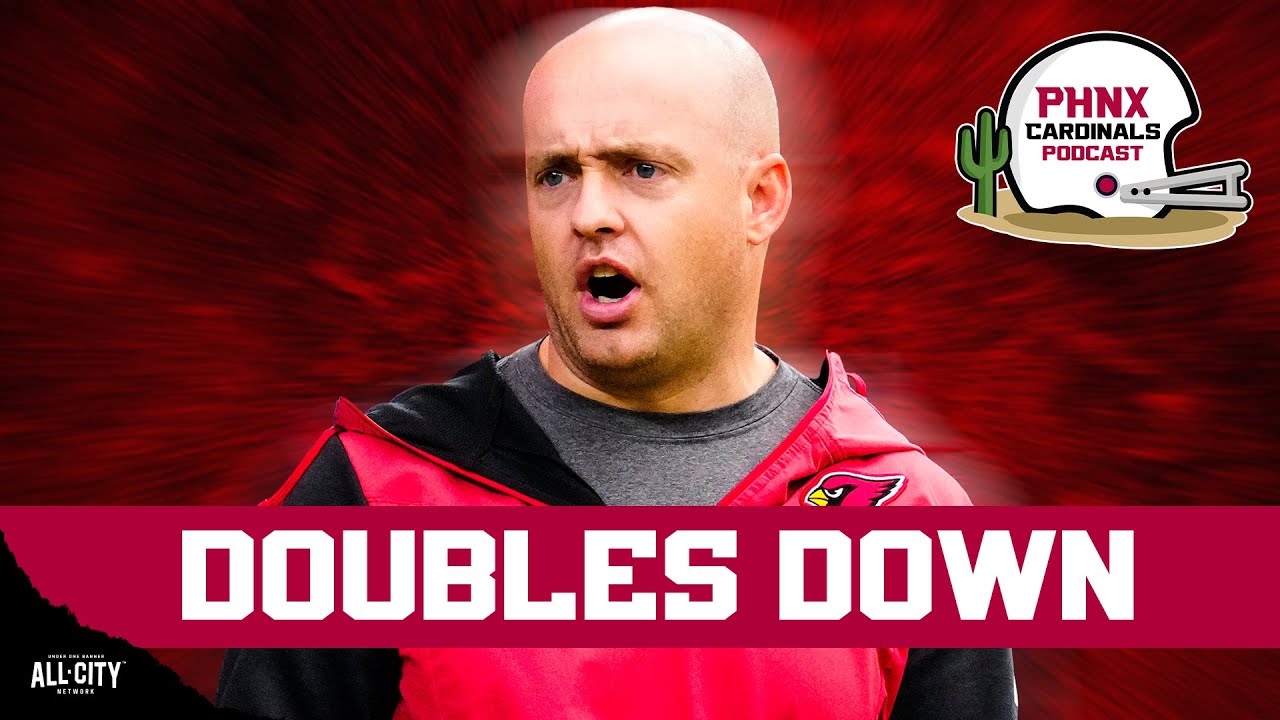 Arizona Cardinals OC Drew Petzing DOUBLES DOWN On Controversial Play Calling That BLEW Jaguars Game