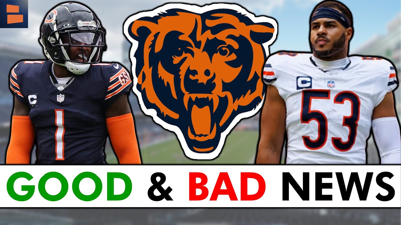 Today’s Chicago Bears Injury News Is GOOD & BAD Before The Eagles Game