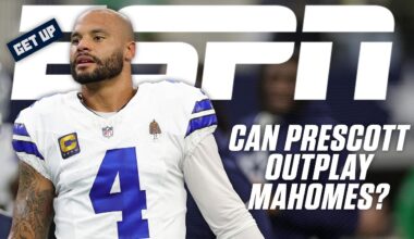 Chiefs vs. Cowboys PREVIEW 🍿 Dak Prescott playing BETTER than Patrick Mahomes? 😮‍💨 | Get Up