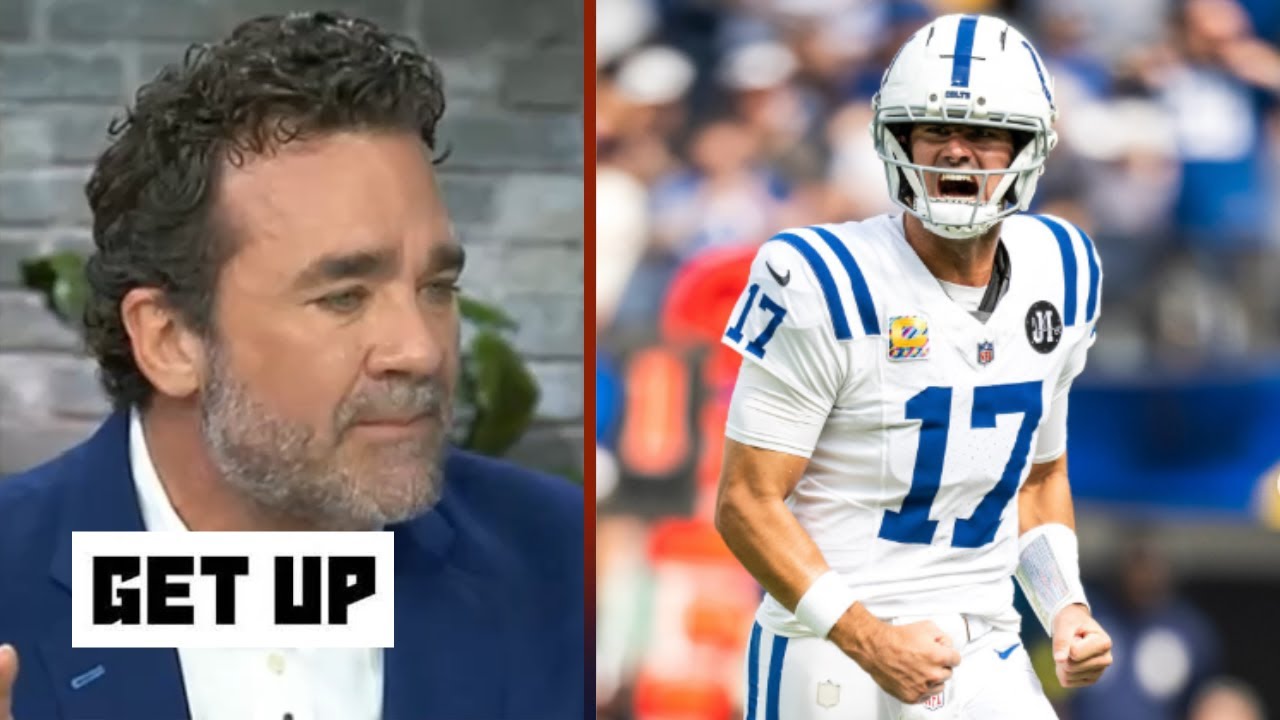 GET UP | Jeff Saturday believes Daniel Jones will lead the Indianapolis Colts deep into the playoffs
