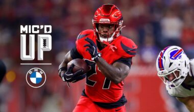 Texans Mic’d Up: Woody Marks Powers Houston With Heart, Humor and Hard Runs