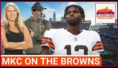 Mary Kay Cabot on Shedeur Sanders being named QB1, an improved Browns' offense & Myles Garrett