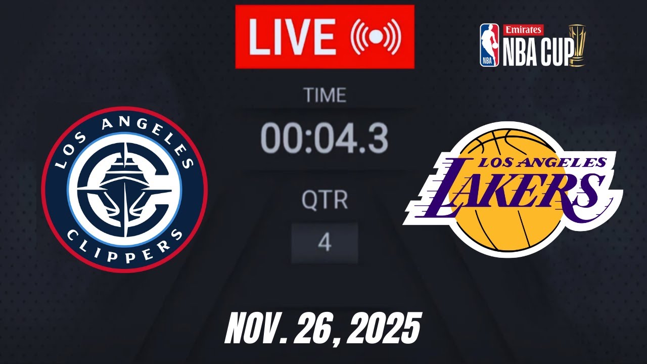 NBA LIVE! Los Angeles Lakers vs Los Angeles Clippers | November 26, 2025 | Lakers vs Clippers 2K26