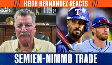 Keith Hernandez reacts to Mets’ blockbuster trade of Brandon Nimmo for Marcus Semien