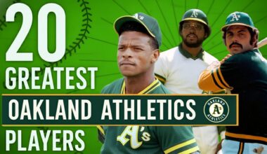 20 GREATEST Oakland Athletics Players of All Time