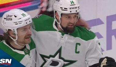 Stars’ Jamie Benn Snaps Home His 400th Career Goal vs. Oilers