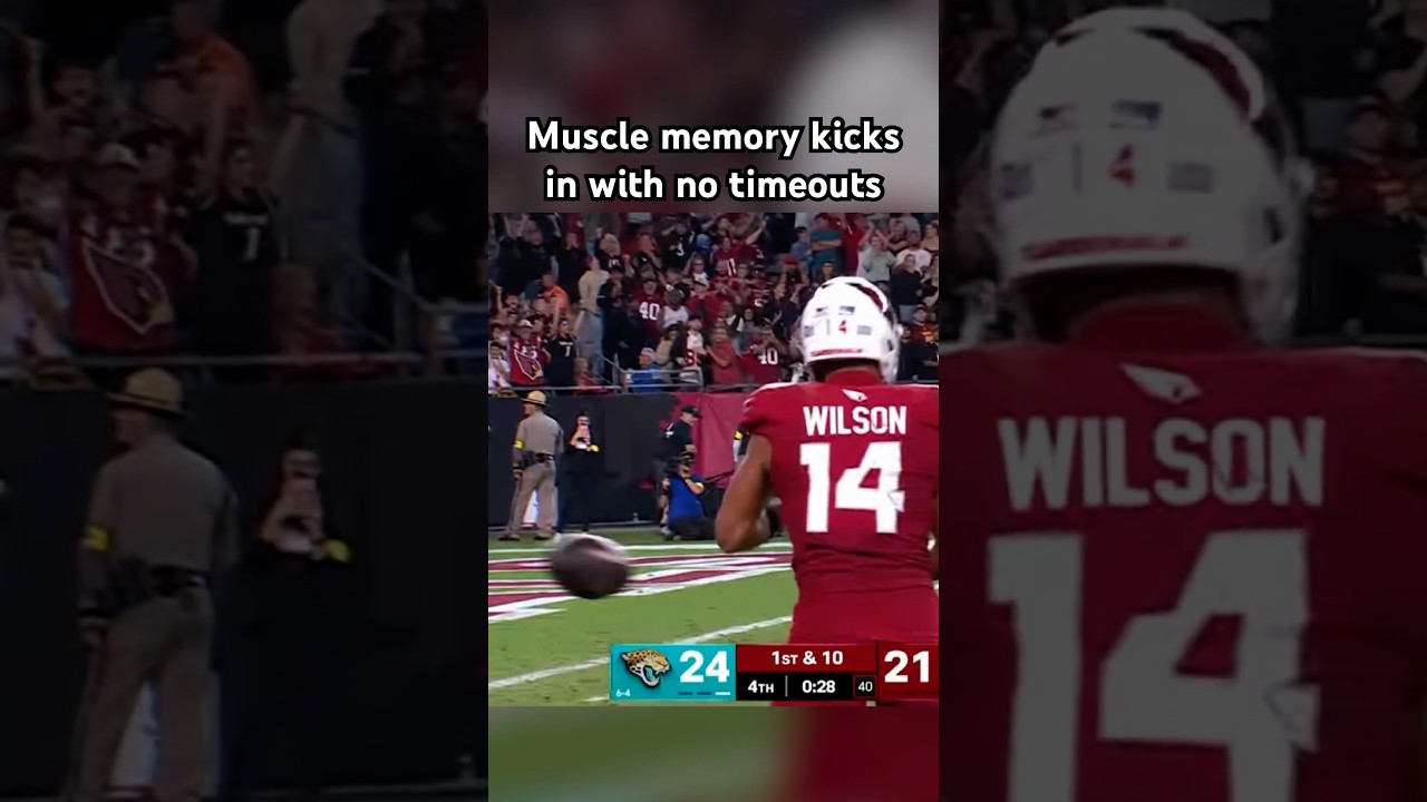 CLOSE call😅 #nfl #football #cardinals #arizona #jaguars