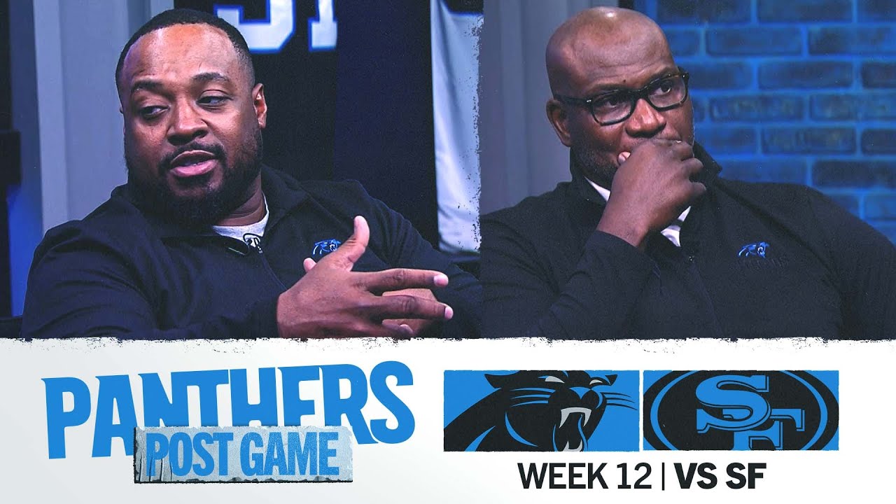 Panthers at 49ers Week 12 Reaction | Postgame Show | Carolina Panthers
