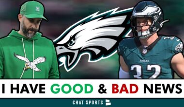 Philadelphia Eagles Fans Get GOOD & BAD NEWS Before The Bears Game