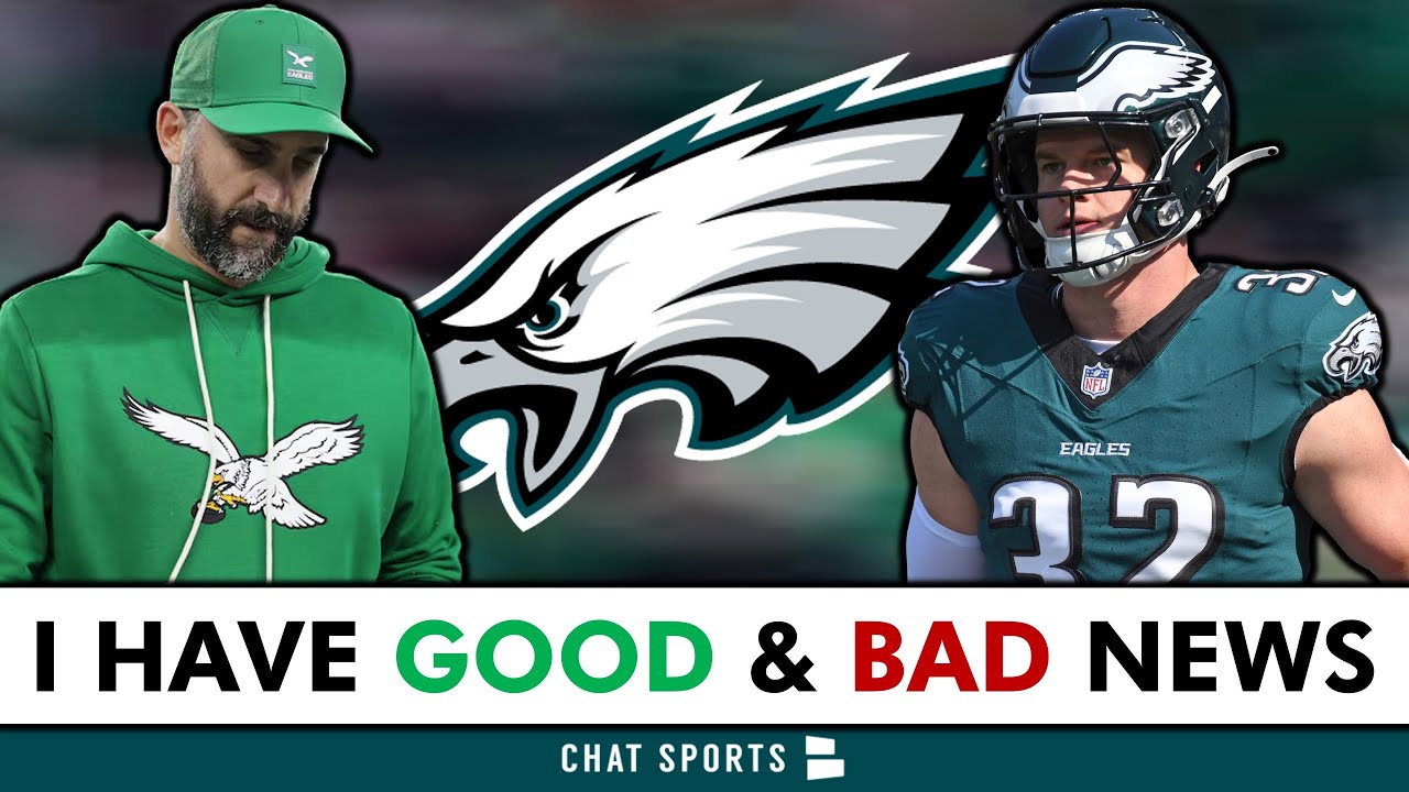 Philadelphia Eagles Fans Get GOOD & BAD NEWS Before The Bears Game