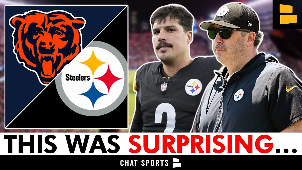 Why The Pittsburgh Steelers’ Film vs. The Chicago Bears In Week 12 Surprised Me…