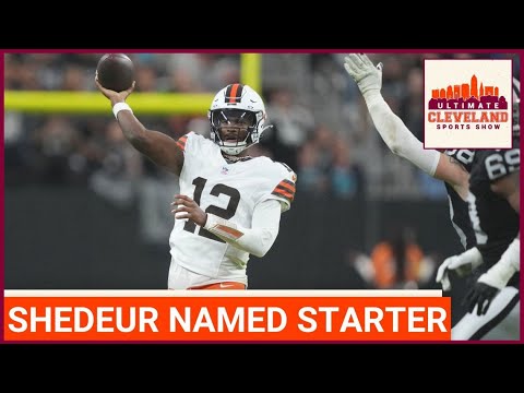 Shedeur Sanders is officially the Cleveland Browns' starting quarterback... but for how long?