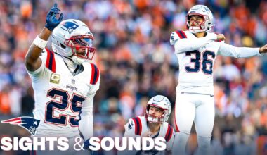 Sights & Sounds: Marcus Jones Pick Six, Drake Maye TD Pass in Win vs. Bengals | New England Patriots