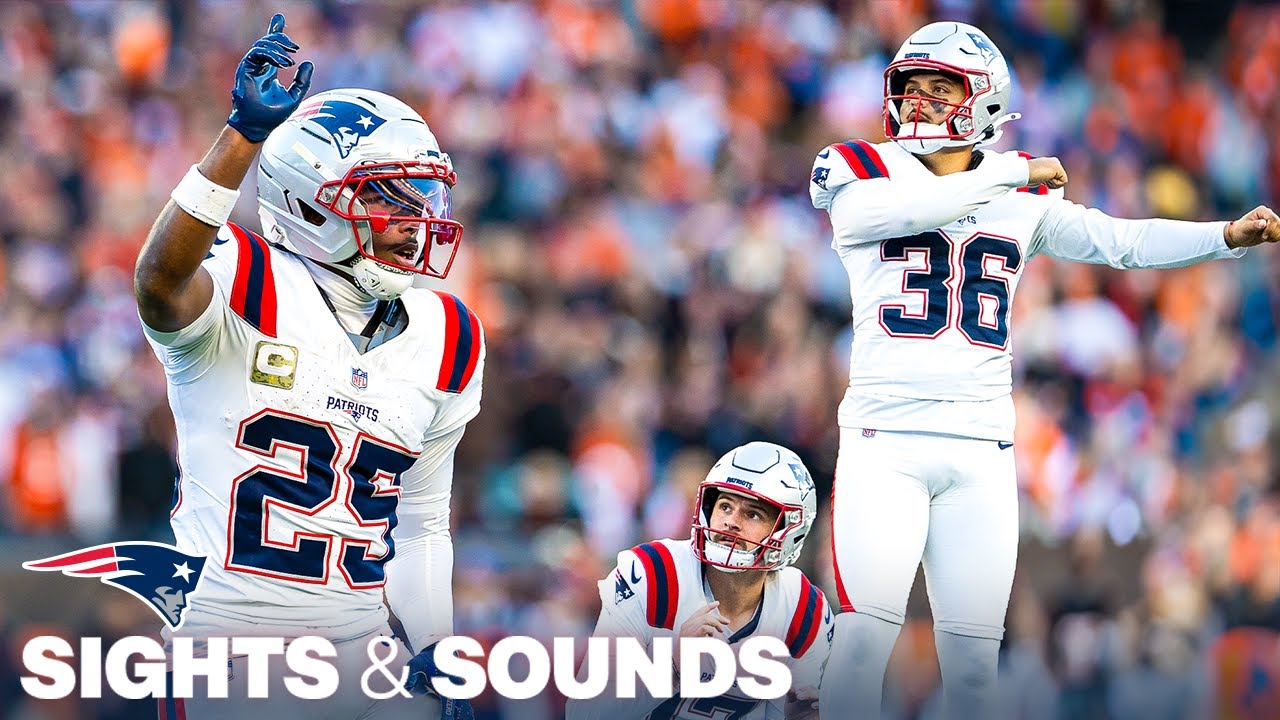 Sights & Sounds: Marcus Jones Pick Six, Drake Maye TD Pass in Win vs. Bengals | New England Patriots