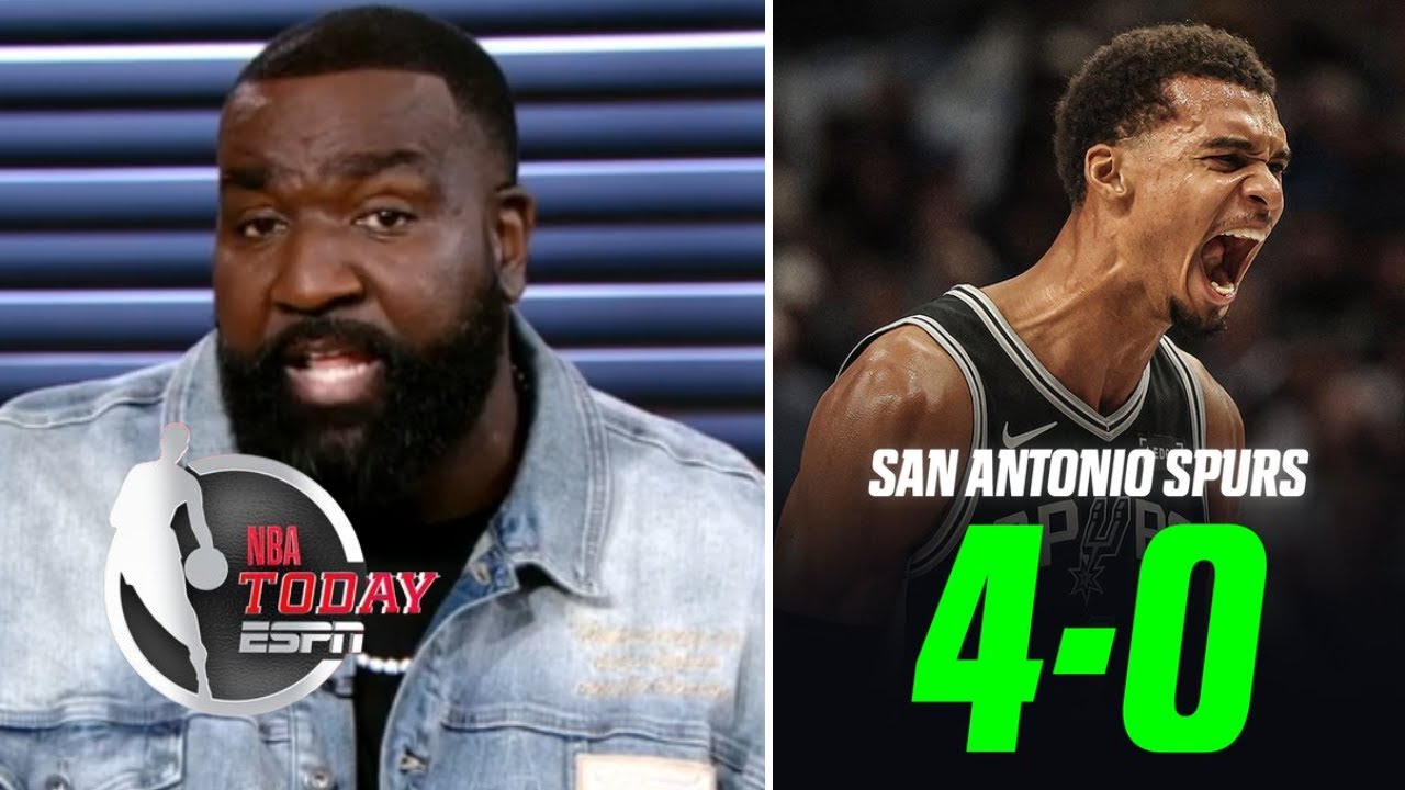 The NBA should be SCARED of Wemby! - Perk reacts to Spurs beating Raptors to move to 4-0 | NBA Today