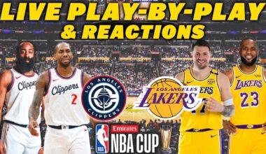 Los Angeles Clippers vs Los Angeles Lakers | Live Play-By-Play & Reactions