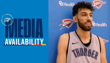 Practice Media Availability with Chet and Coach Daigneault | November 25, 2025 | OKC Thunder