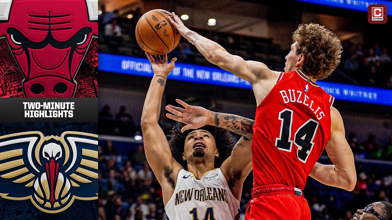 Chicago Bulls at New Orleans Pelicans (11/23/25) | Game Highlights | CHSN