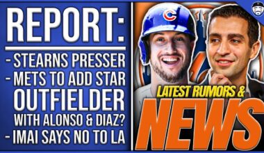 REPORT: Mets To Sign Star Outfielder WITH Alonso AND Diaz? David Stearns Reveals All, Imai Update