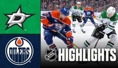 Stars vs. Oilers | NHL Highlights | November 25, 2025