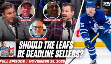 Will The Maple Leafs Sell At The Trade Deadline? | Real Kyper & Bourne