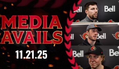 Fabian Zetterlund, David Perron, Tyler Kleven Media Availability