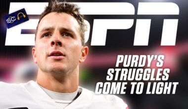 George Kittle calls out Will Compton + Brock Purdy's MNF struggles 👀 | SC with SVP