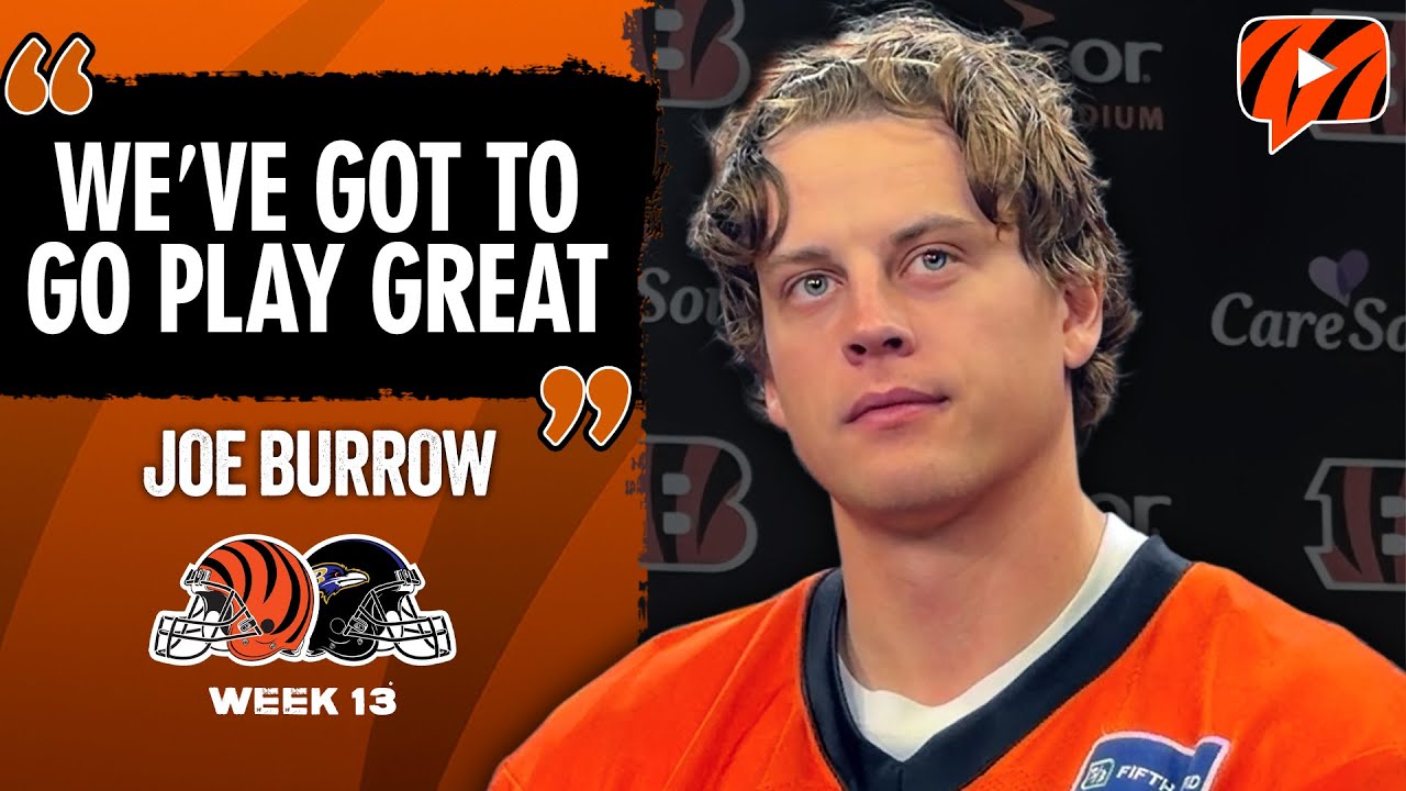 Joe Burrow on Return to Football, Preparing for Bengals vs. Ravens on Thanksgiving
