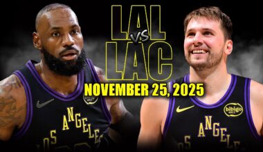 Los Angeles Lakers vs Los Angeles Clippers Full Game Highlights - November 25, 2025 | NBA Season
