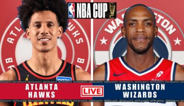 ATLANTA HAWKS VS WASHINGTON WIZARDS | NBA CUP LIVE TODAY | PLAY-BY-PLAY SCOREBOARD 2025