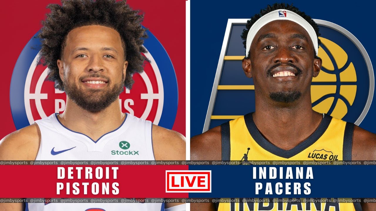 DETROIT PISTONS VS INDIANA PACERS | NBA LIVE TODAY | PLAY-BY-PLAY SCOREBOARD 2025