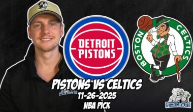 Detroit Pistons vs Boston Celtics 11/26/25 NBA Free Picks & Prediction | NBA Betting Tips