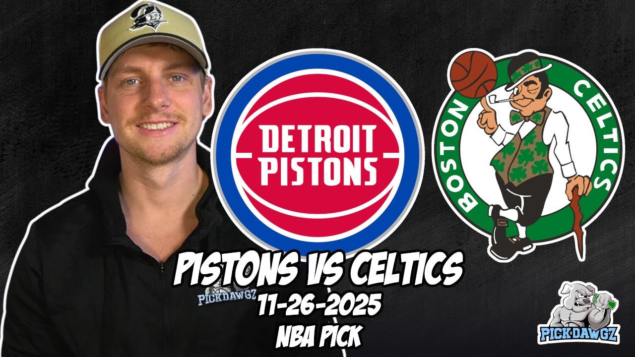 Detroit Pistons vs Boston Celtics 11/26/25 NBA Free Picks & Prediction | NBA Betting Tips