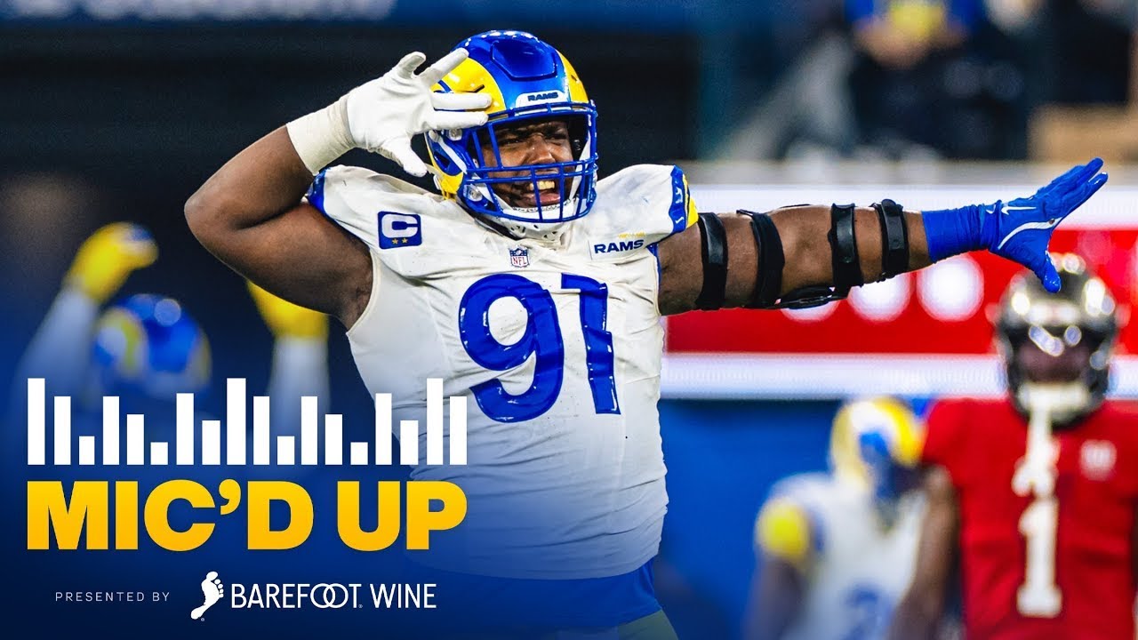 Kobie Turner Celebrates His CRAZY Sacks While Mic'd Up Against The Buccaneers