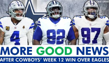 MORE Good News Keeps ROLLING In For The Dallas Cowboys…