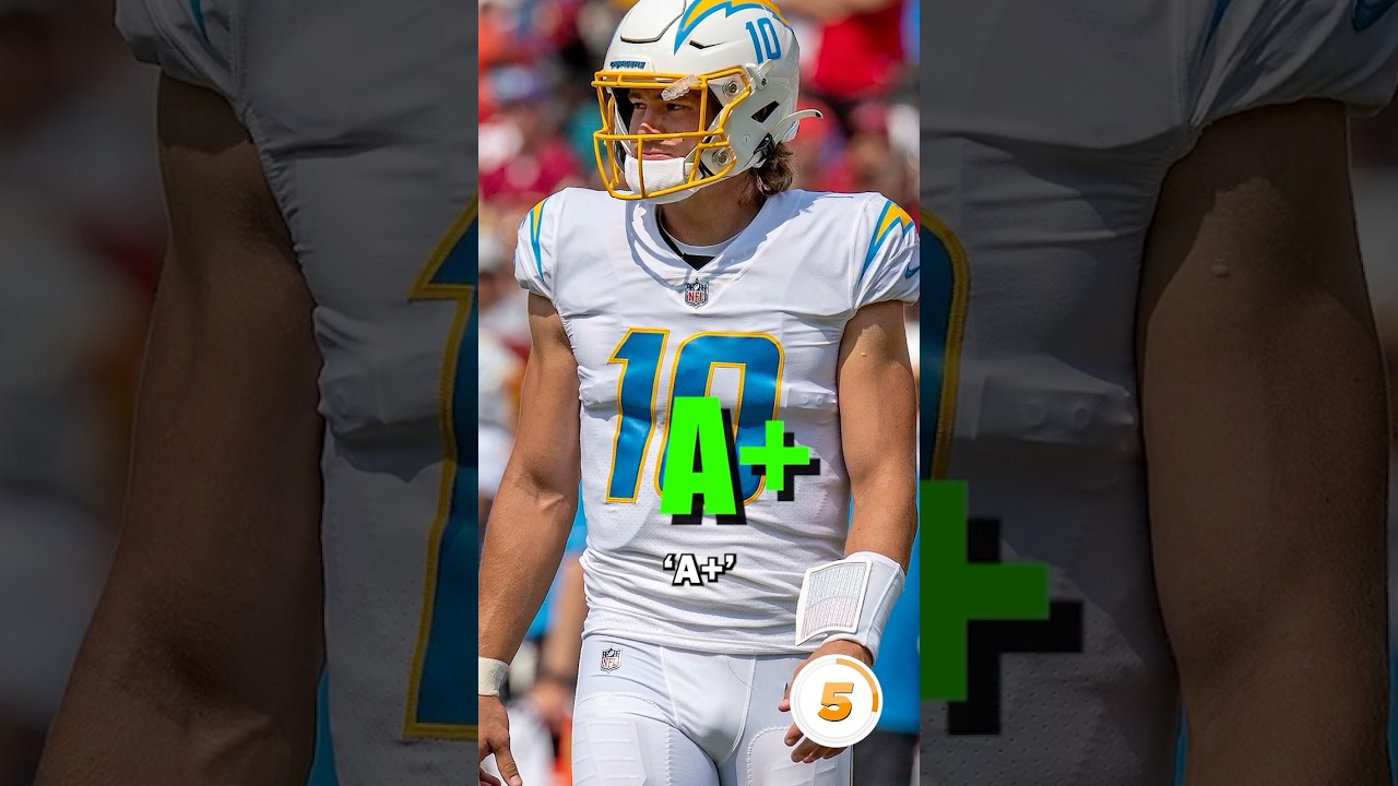 Grading the Last 5 Los Angeles Chargers 1st Round Picks #nfl #nfldraft #chargers