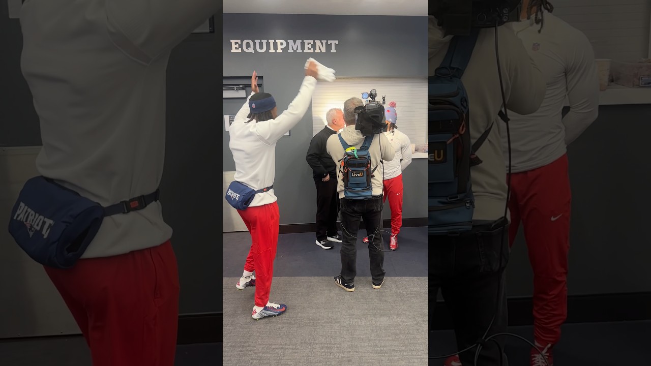 LASER focus from Pop 🤣 #patriots #nfl #shorts