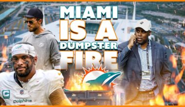 The Miami Dolphins Are A Complete Dumpster Fire! START OVER!