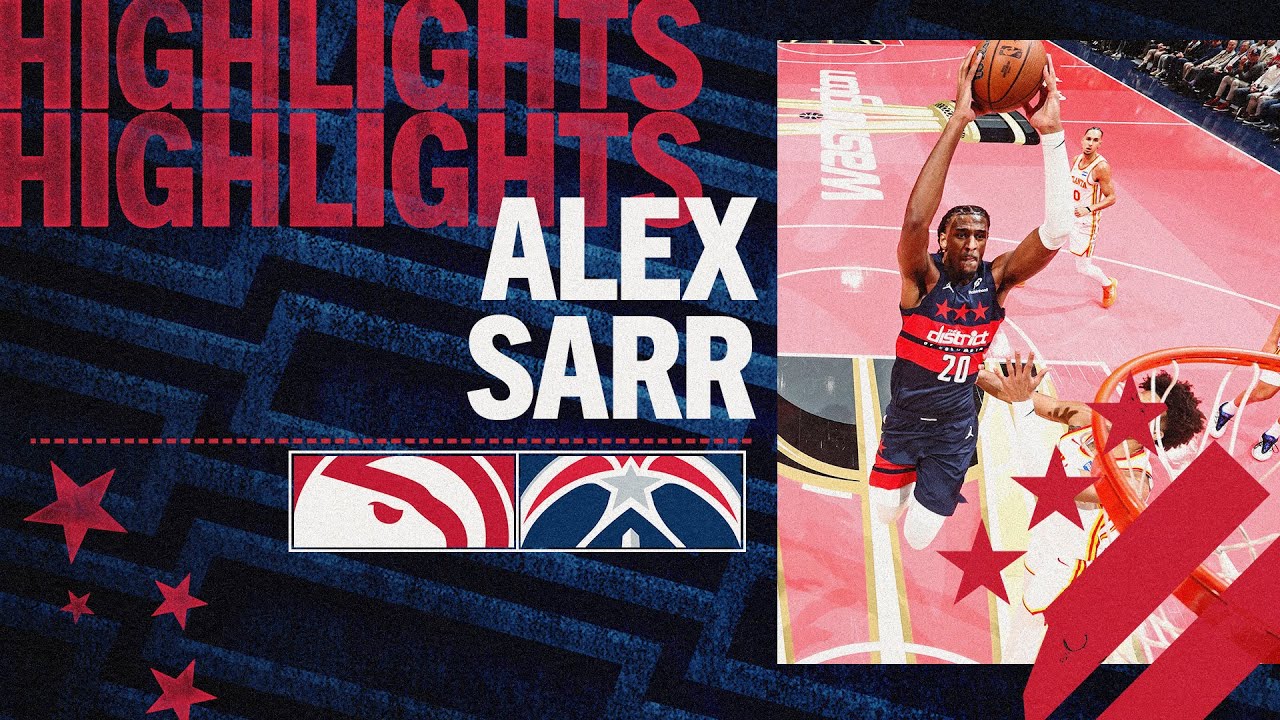 Highlights: Alex Sarr scores 27 points vs. Atlanta Hawks | 11.25.25