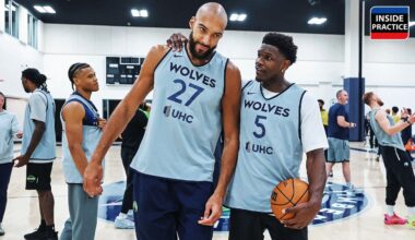 **EXCLUSIVE** Look Inside The Timberwolves' Practice