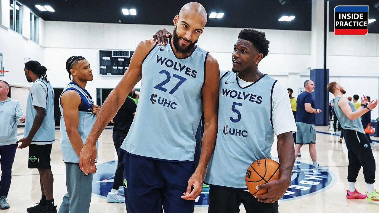 **EXCLUSIVE** Look Inside The Timberwolves' Practice