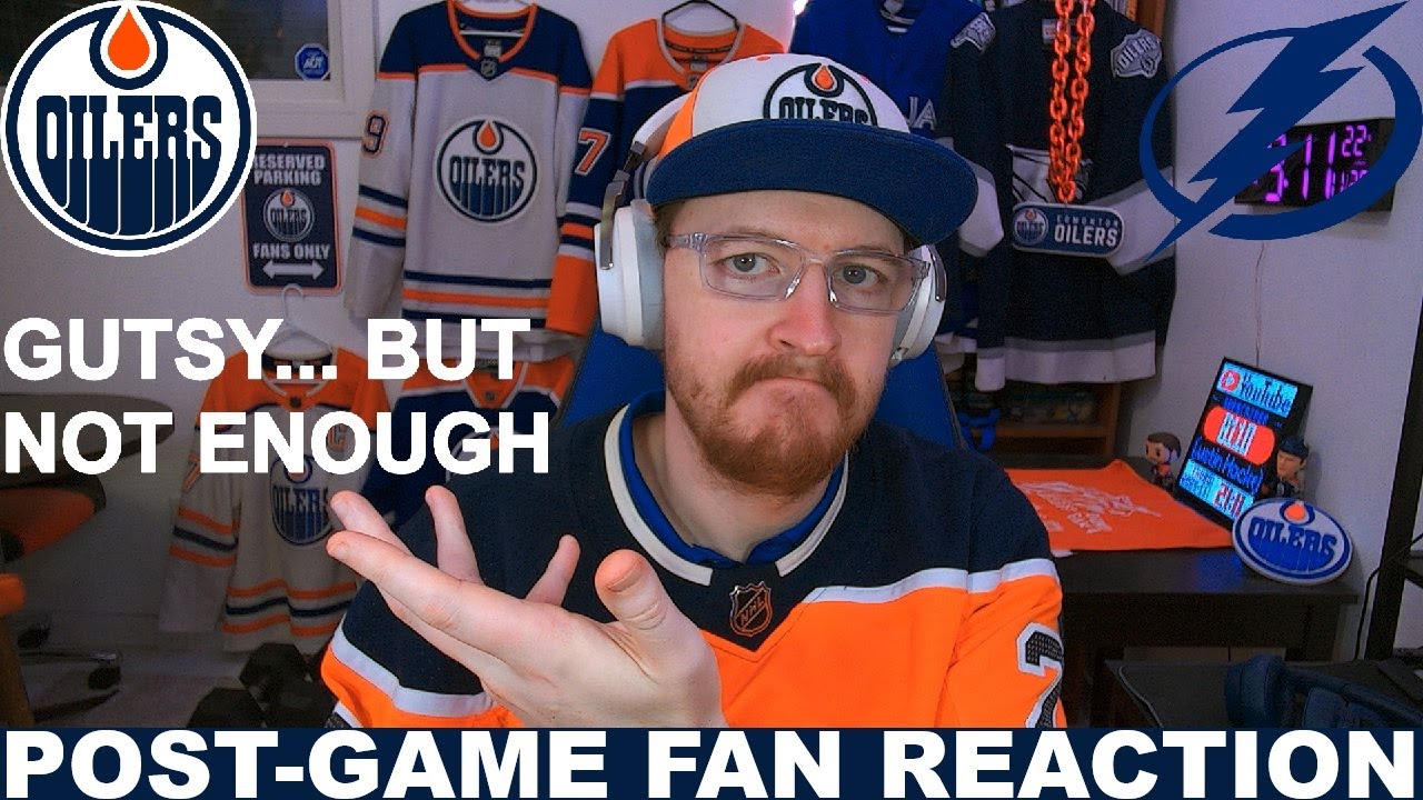 This One Stings...Post-Game Fan Reaction: Oilers vs Lightning