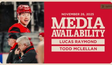 Lucas Raymond, Todd McLellan Morning Skate Media | Nov. 26, 2025