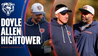 Dennis Allen, Declan Doyle, Richard Hightower on preparing depth players | Press Conference