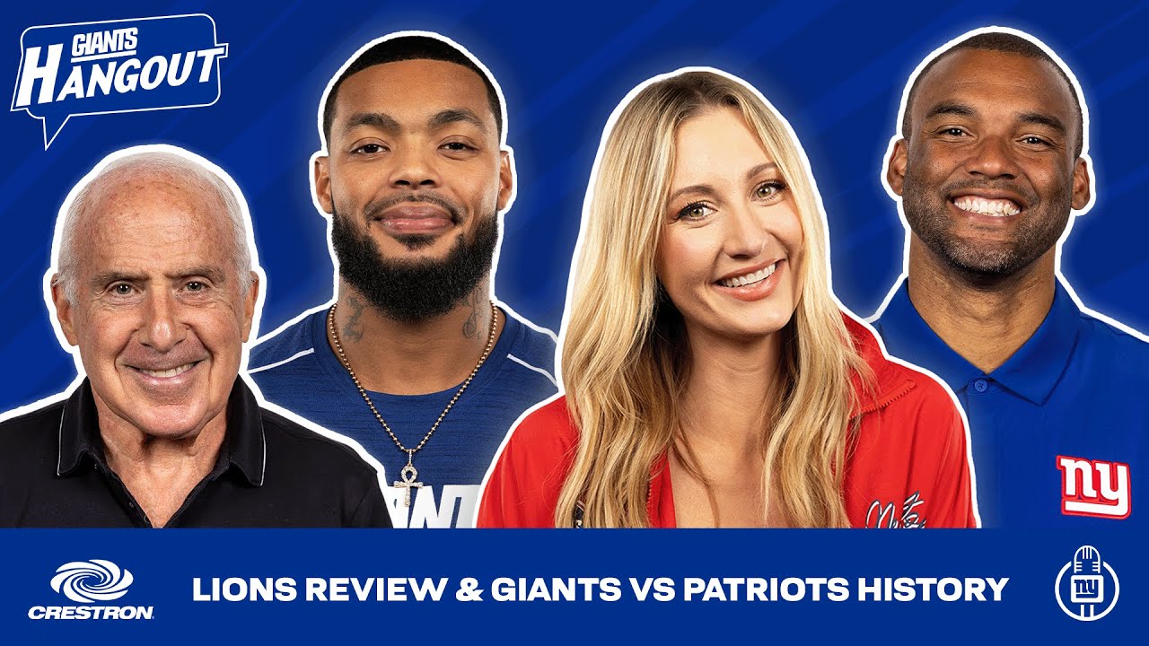 Lions Review and Giants vs Patriots History | Giants Hangout | New York Giants