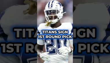 🚨Tennessee Titans Sign Former First Round Pick Kaiir Elam #titans #nfl #shorts