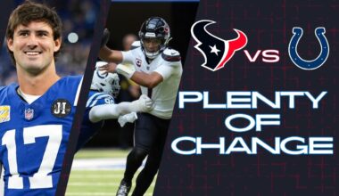 A Lot Has Changed for the Houston Texans and Indianapolis Colts Before Sunday's Showdown
