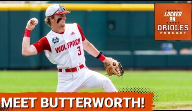 Baltimore Orioles infield propsect Brandon Butterworth joins the show!