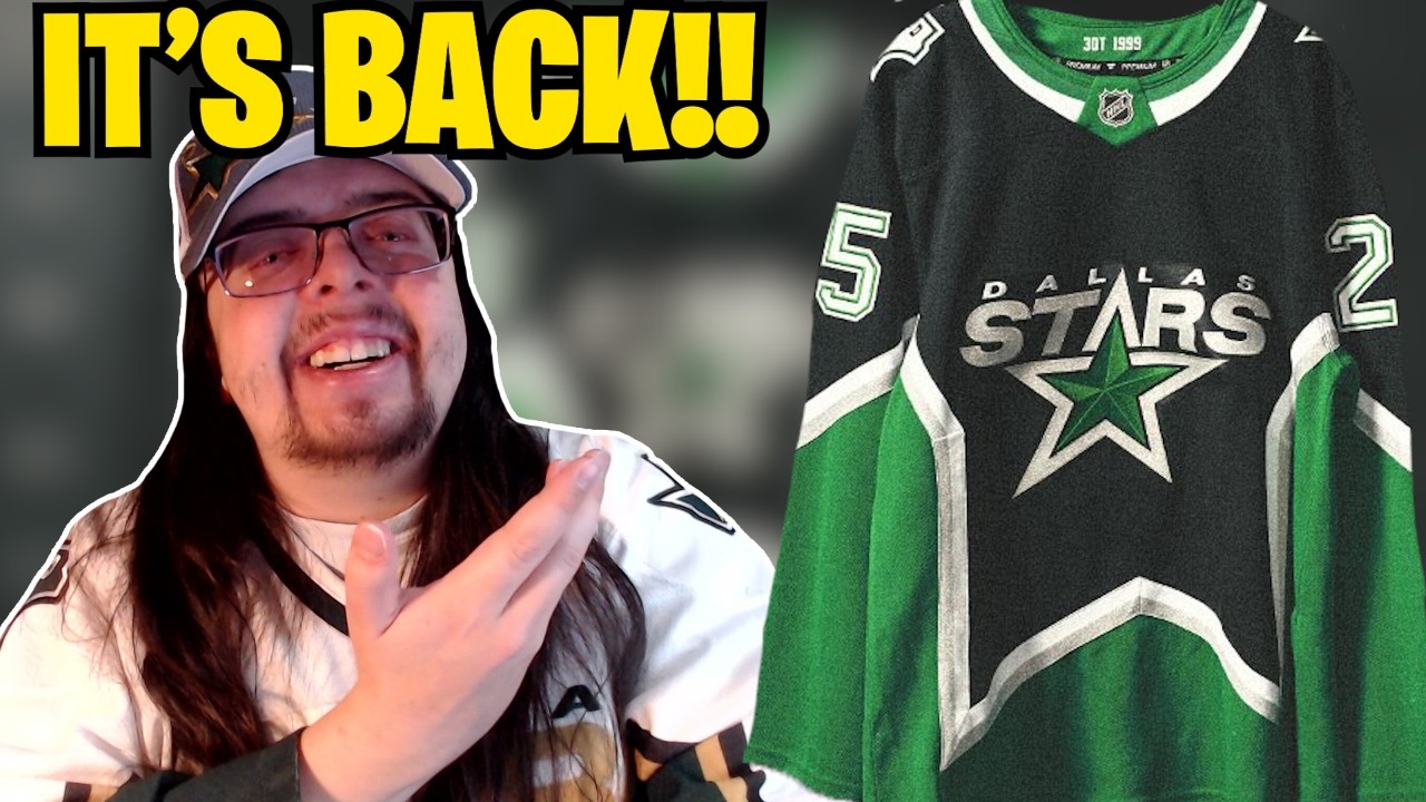 Dallas Stars Bring Back Star Jersey!