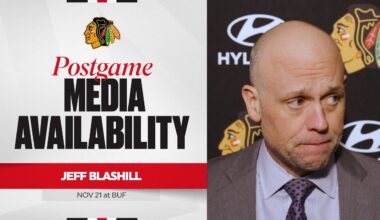 "We didn't have it physically." | Jeff Blashill Postgame 11.21.25
